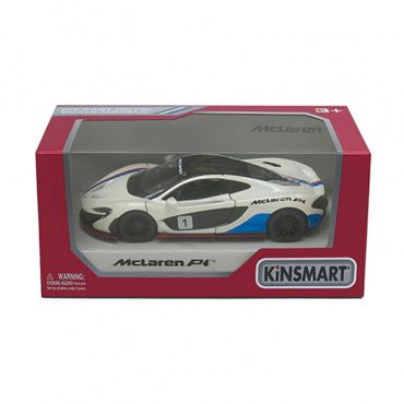 KT5393WF Игрушка.Модель автомобиля инерционная "McLaren P1" 1:36