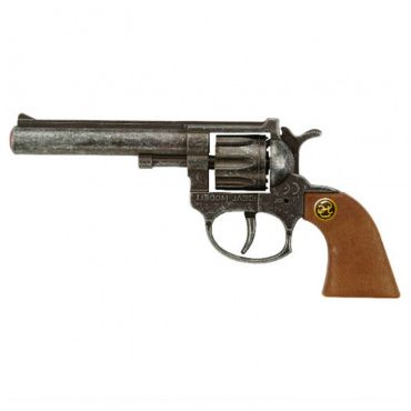 1051181 Игрушка Пистолет VIP antique 19см, упаковка-тестер, 8 зарядов (Schrodel)