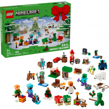 21280 Конструктор Minecraft Адвент-календарь 2025-2026 21280 Конструктор Minecraft Адвент-календарь 2025-2026