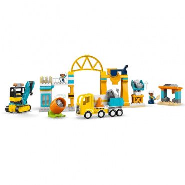10476 Конструктор Дупло 'Стройплощадка и техника 3 в 1"