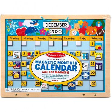 5058 Игрушка Магнитный ежемесячный календарь