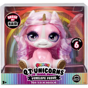 567318 Игрушка Ароматная единорожка Poopsie QT Unicorns Penelope Proud
