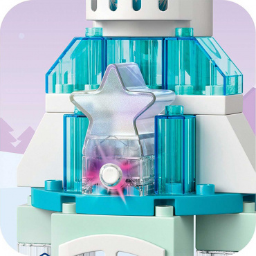 10455 Конструктор Дупло "Вечеринка в ледяном дворце Эльзы и Анны"