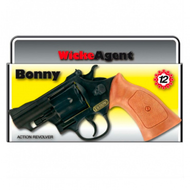 0342F Игрушка Пистолет Bonny 12-зарядные Gun, Agent 238mm, упаковка-короб (Sohni-Wicke)