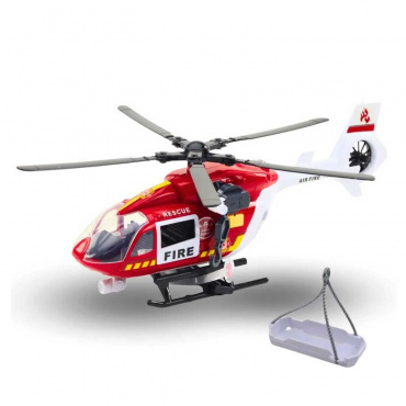 FT1323910 Игрушка "Городская техника" пожарный вертолёт, 32 см, свет, звук, Funky Toys FT1323910 Игрушка "Городская техника" пожарный вертолёт, 32 см, свет, звук, Funky Toys
