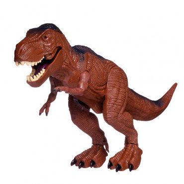 ZY1059142 Игрушка Динозавр на р/у "Планета динозавров. Тиранозавр Рекс", пускает пар, зв. и св. эф