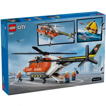 60503 Конструктор Город "Вертолёт береговой охраны" 60503 Конструктор Город "Вертолёт береговой охраны"