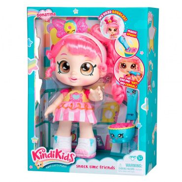 38391 Игровой набор Кукла Донатина 25см.с акс. ТМ Kindi Kids