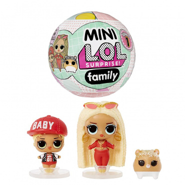 Кукла LOL Surprise Mini Family серия 1 579632