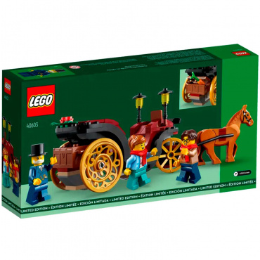 40603 Конструктор Зимняя прогулка в карете