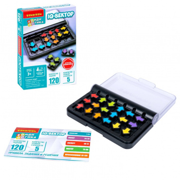 ВВ5954 Игра настольная логическая БондиЛогика Bondibon "IQ-ВЕКТОР" ВВ5954 Игра настольная логическая БондиЛогика Bondibon "IQ-ВЕКТОР"