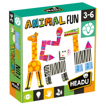 MU24797 Настольная игра для детей с 3 лет "Удивительные животные" Headu