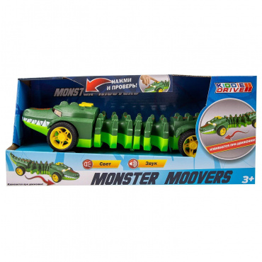83001 Игрушка транспортная со встроенным двигателем для детей "Машинка-крокодил" KiddieDrive