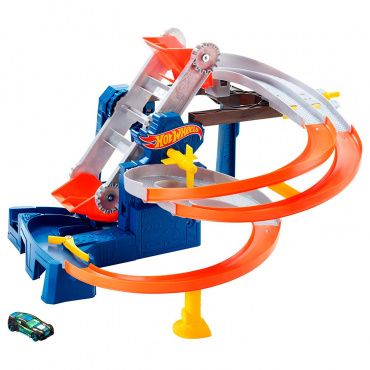 FDF28 Игровой набор Трек Hot Wheels Заводская гоночная трасса