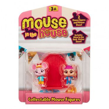 41719 Игровой набор фигурки Милли и Баббл. TM Mouse in the House