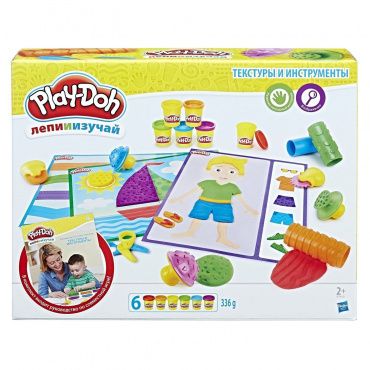 B3408 Игровой набор Play-Doh Текстуры и инструменты