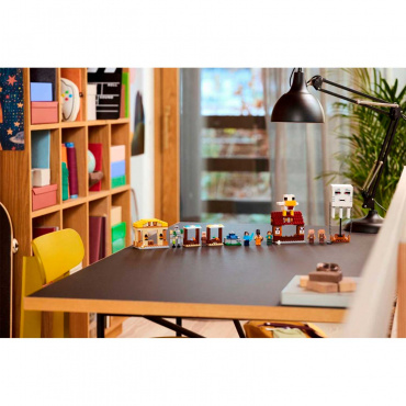 21273 Конструктор Майнкрафт "Нападение на деревню воздушных шаров Гаста"