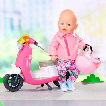 825259 Игрушка BABY born Одежда для скутериста, кор.