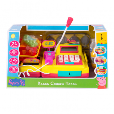 33548 Игровой набор Касса со световым и звуковым модулем. TM Peppa Pig