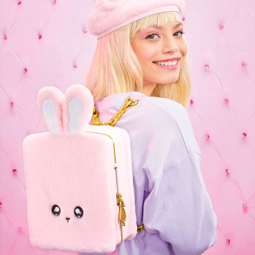 569732 Рюкзак-спальня Na Na Na Backpack Bedroom Pink Bunny