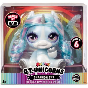 573678 Игрушка Ароматная единорожка Poopsie QT Unicorns Shannon Shy