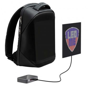 PBLED122BK Рюкзак для ноутбука Prestigio LEDme Backpack чёрный