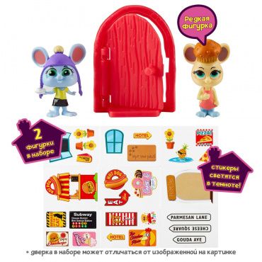 41721 Игровой набор фигурки Сквик и Маффин. TM Mouse in the House