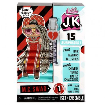 570769 Кукла LOL Surprise JK Mini Fashion Doll M.C. Swag серия 1