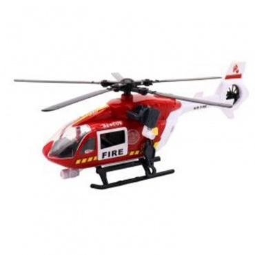 FT1323910 Игрушка "Городская техника" пожарный вертолёт, 32 см, свет, звук, Funky Toys FT1323910 Игрушка "Городская техника" пожарный вертолёт, 32 см, свет, звук, Funky Toys