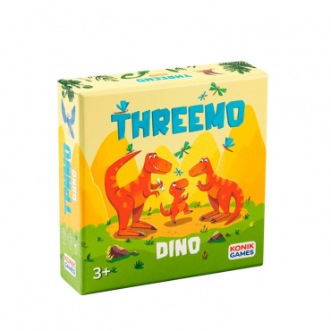 KG0006 Детская настольная карточная игра "ТРИМО ДИНО"