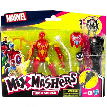 F9217 Делюкс фигурка Spiderman MixMashers IRON SPIDER, 12,7 см.