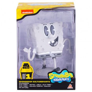 EU690701 Игрушка пластиковая SpongeBob 11,5 см - Спанч Боб ретро Alpha group