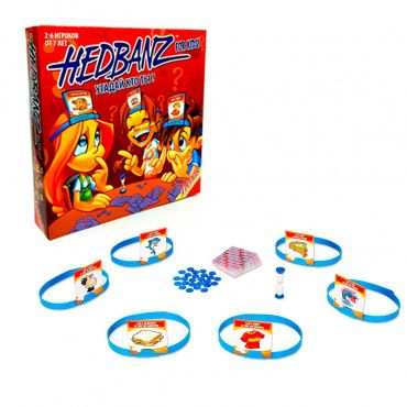 13706 Игра настольная Hedbanz "Угадай, кто ты? Ответ на лбу"