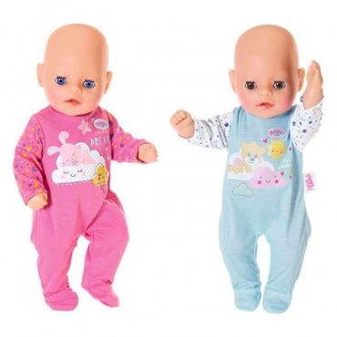 826812 Игрушка My Little Baby born Ночные комбинезончики, 36 см, 2 асс., веш.