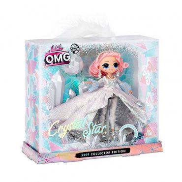 Кукла LOL Surprise OMG Crystal Star 27 см серия Winter Disco 6/1 559795/562634 