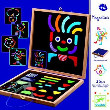 03136 DJECO Детская развивающая магнитная игра "Гео"