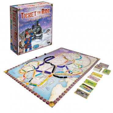 1702 Настольная игра Ticket to Ride: Северные страны