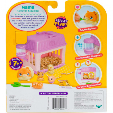 26626 Игровой набор Mama Surprise Minis "Хомячиха становится мамой"