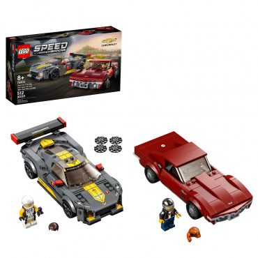 76903 Конструктор Скоростные чемпионы "Chevrolet Corvette C8.R Race Car and 1968 Chevrolet Corvette" 76903 Конструктор Скоростные чемпионы "Chevrolet Corvette C8.R Race Car and 1968 Chevrolet Corvette"