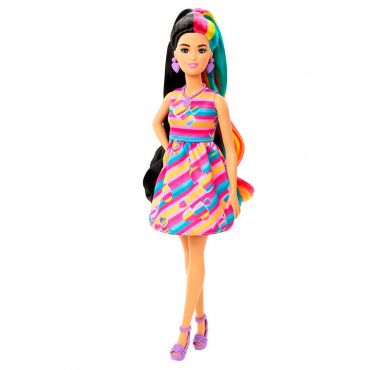 HCM90*DWK49 Кукла Barbie Цветные пряди