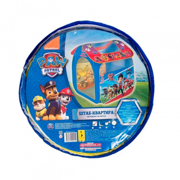 36709 Игровая палатка, 83х100х80см, в чехле. ТМ Paw Patrol