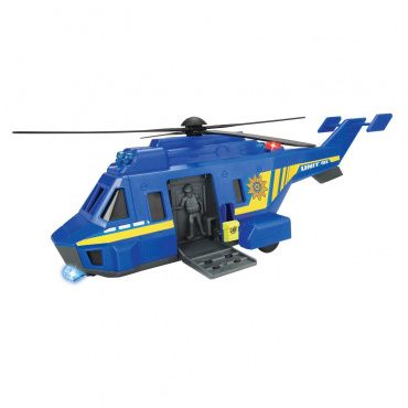 203714009 Игрушка Полицейский вертолёт на бат. (свет, звук), 26 см
