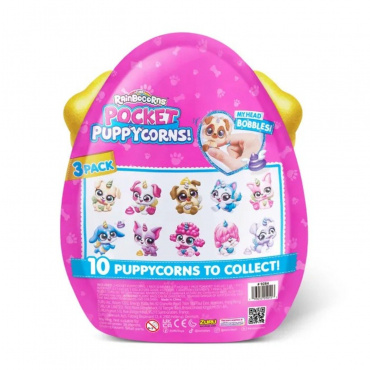 9284 Игровой набор Rainbocorns сюрприз POCKET PUPPYCORN большой, в ассорт