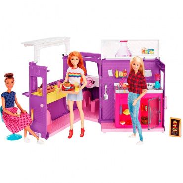 GMW07 Игровой набор Barbie Фудтрак