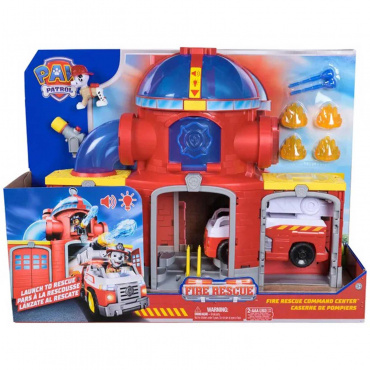 68274 гровой набор FireRescue. Пожарная станция со звук.с акс. Paw Patrol 68274 гровой набор FireRescue. Пожарная станция со звук.с акс. Paw Patrol