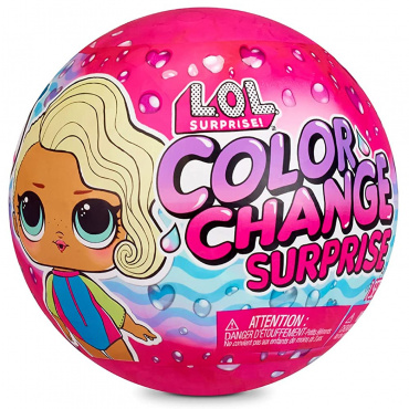 576341/577614 Кукла LOL Surprise серия Color Change (меняет цвет)