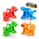 74114 Игрушка Zuru Smashers: "T-Rex Battle mini", в ассортименте