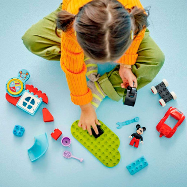 10454 Конструктор Дупло "Клуб Микки Мауса и машинка" 10454 Конструктор Дупло "Клуб Микки Мауса и машинка"