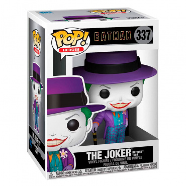 47709 Фигурка Funko POP! Герои DC. Фильм Бэтмен 1989 г. Джокер в шляпе и с тростью