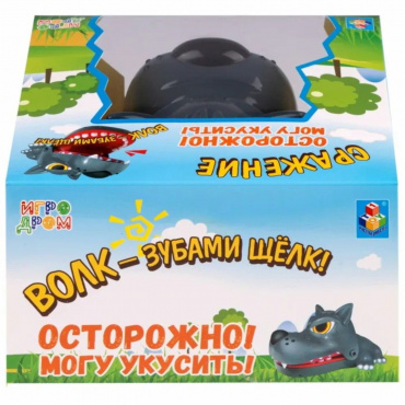 Т13546 1toy Игродром Игра настольная "Волк - зубами щёлк"